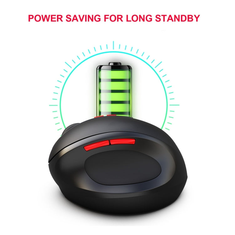 HXSJ T33 2.4GHz Ergonomic Optical Wireless Notebook PC Mouse (Black) - free shipping - PMC Jewellery - Order now!