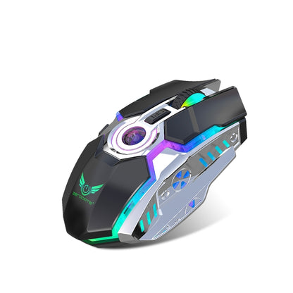 ZERODATE T30 2.4GHz 2400DPI Three-speed Adjustable RGB Backlight Wireless Optical Mouse (Black) - Wireless Mice by ZERODATE | Online Shopping South Africa | PMC Jewellery | Buy Now Pay Later Mobicred