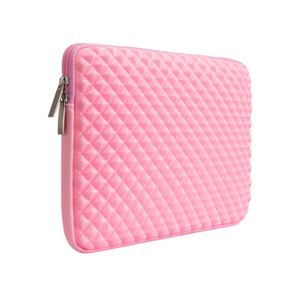 Diamond Texture Laptop Liner Bag, Size: 12-13 inch(Pink) - 12.1 inch by PMC Jewellery | Online Shopping South Africa | PMC Jewellery | Buy Now Pay Later Mobicred