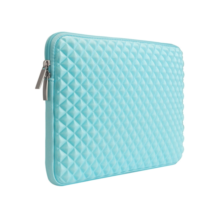 Diamond Texture Laptop Liner Bag, Size: 14-15.4 inch (Mint Green) - 15 inch by PMC Jewellery | Online Shopping South Africa | PMC Jewellery | Buy Now Pay Later Mobicred