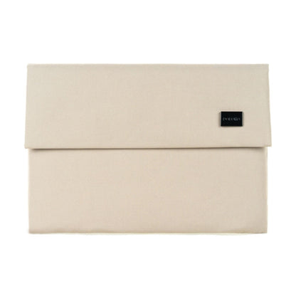 POFOKO E200 Series Polyester Waterproof Laptop Sleeve Bag for 14-15.4 inch Laptops (Beige) - 15 inch by POFOKO | Online Shopping South Africa | PMC Jewellery | Buy Now Pay Later Mobicred