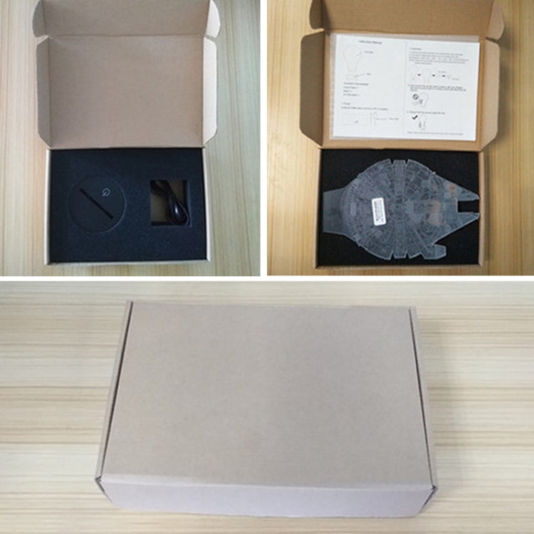 Baseball Sport Shape 3D Colorful LED Vision Light Table Lamp, 16 Colors Remote Control Version - Novelty Lighting by PMC TechLife | Online Shopping South Africa | PMC TechLife | Buy Now Pay Later Mobicred