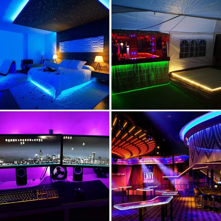2030 SMD RGB LED Waterproof Epoxy Rope Light, 12V,  Length: 5m - Epoxy Waterproof Light by PMC TechLife | Online Shopping South Africa | PMC TechLife | Buy Now Pay Later Mobicred