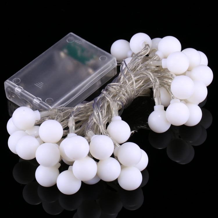 4m LED Decoration Light, 40 LEDs 3 x AA Batteries Powered String Light with 3-Modes, DC 4.5V(White Light) - Holiday Lights by PMC TechLife | Online Shopping South Africa | PMC TechLife | Buy Now Pay Later Mobicred