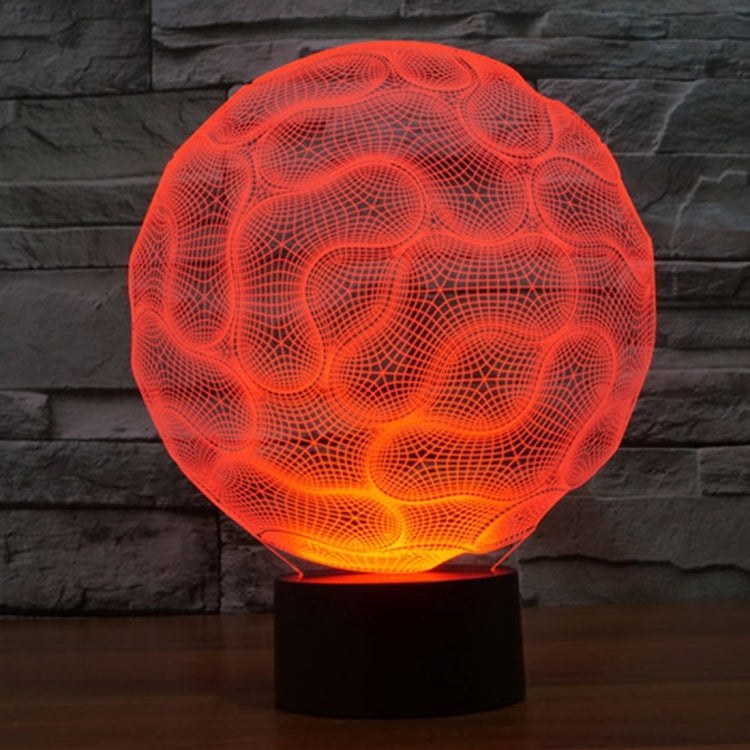 Brain Style 3D Touch Switch Control LED Light , 7 Color Discoloration Creative Visual Stereo Lamp Desk Lamp Night Light - Novelty Lighting by PMC TechLife | Online Shopping South Africa | PMC TechLife