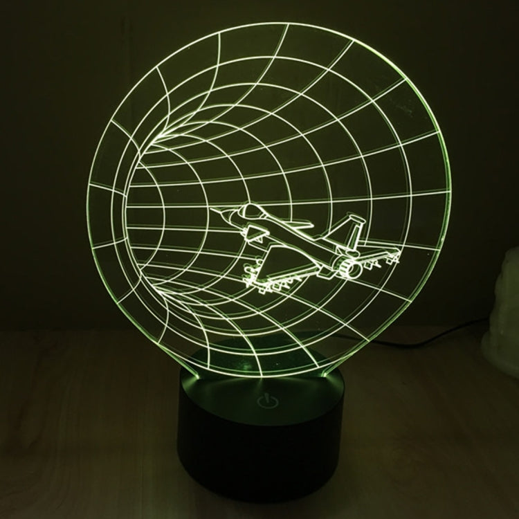Time Machine Style 3D Touch Switch Control LED Light , 7 Color Discoloration Creative Visual Stereo Lamp Desk Lamp Night Light - Novelty Lighting by PMC TechLife | Online Shopping South Africa | PMC TechLife | Buy Now Pay Later Mobicred