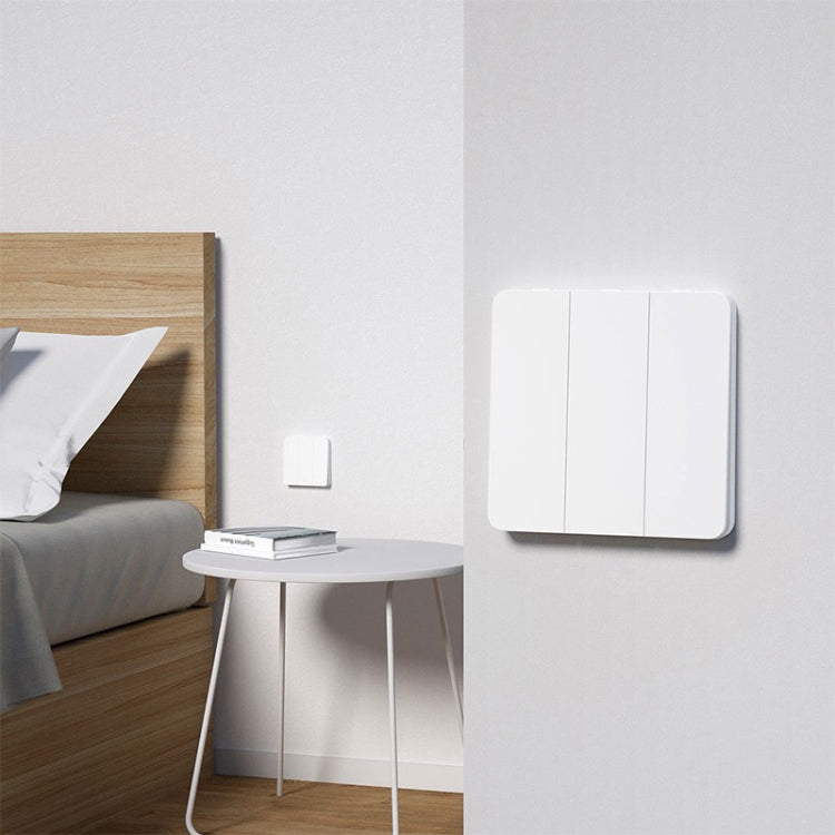 Original Xiaomi Youpin YLKG14YL Yeelight Three Buttons Smart Wall Switch - Smart Switch by Xiaomi | Online Shopping South Africa | PMC Jewellery | Buy Now Pay Later Mobicred
