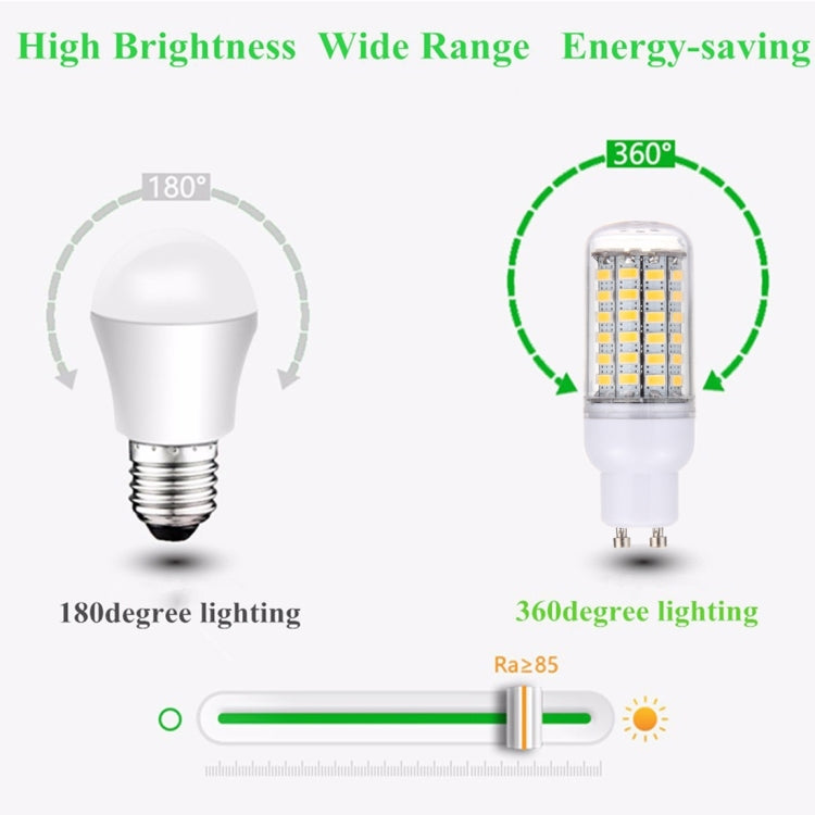 GU10 5.5W 69 LEDs SMD 5730 LED Corn Light Bulb, AC 200-240V (Warm White) - LED Blubs & Tubes by PMC TechLife | Online Shopping South Africa | PMC TechLife