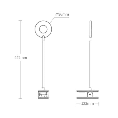 Original Xiaomi Youpin Yeelight J1 5W USB Charging Clip-On LED Desk Lamp with 3-modes Dimming - Desk Lamps by Xiaomi | Online Shopping South Africa | PMC Jewellery | Buy Now Pay Later Mobicred