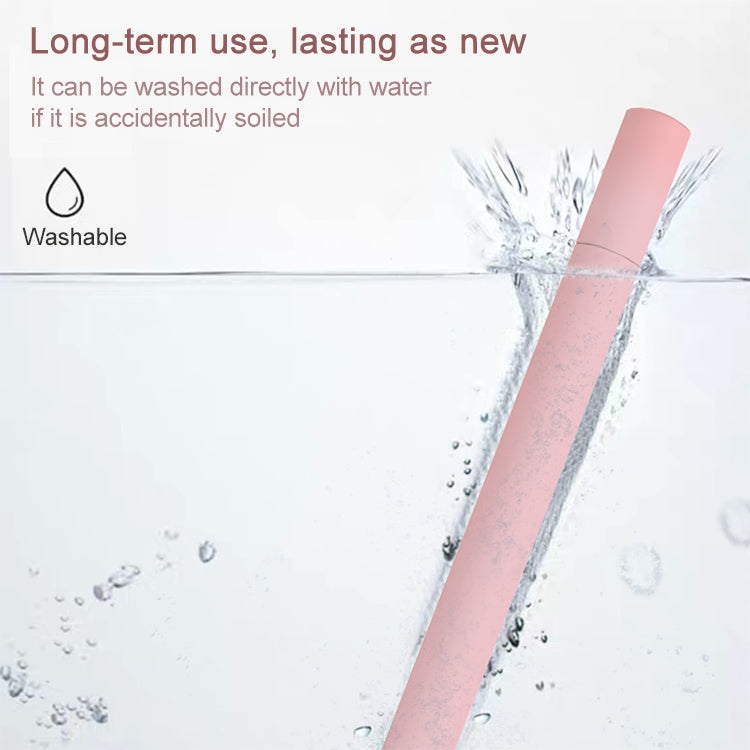 LOVE MEI For Apple Pencil 2 Triangle Shape Stylus Pen Silicone Protective Case Cover(Grey) - Pencil Accessories by LOVE MEI | Online Shopping South Africa | PMC TechLife | Buy Now Pay Later Mobicred