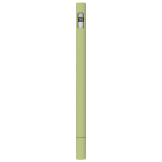 LOVE MEI For Apple Pencil 1 Triangle Shape Stylus Pen Silicone Protective Case Cover (Green) - Pencil Accessories by LOVE MEI | Online Shopping South Africa | PMC Jewellery