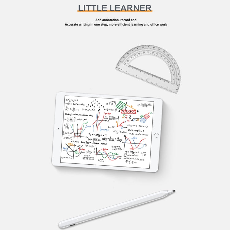 JT11 Universal Active Capacitive Stylus Pen (White) - Stylus Pen by PMC TechLife | Online Shopping South Africa | PMC TechLife | Buy Now Pay Later Mobicred