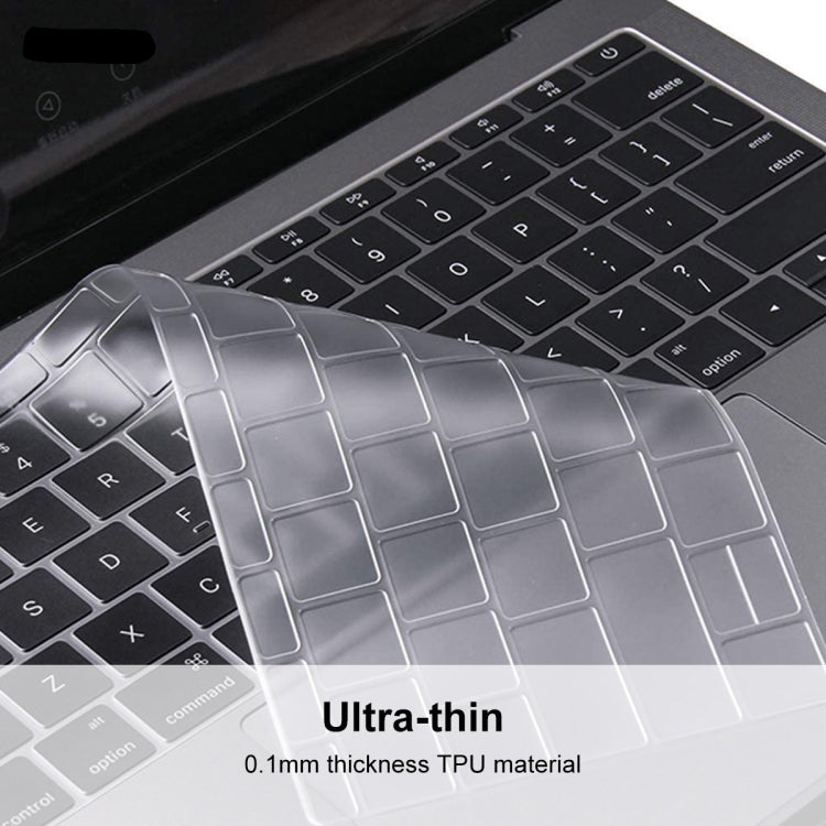 ENKAY TPU Keyboard Protector Cover for 2015 MacBook 12 inch (A1534) / MacBook Pro 13.3 inch without Touch Bar (A1708) , Europe Version - Keyboard Protector by ENKAY | Online Shopping South Africa | PMC Jewellery | Buy Now Pay Later Mobicred