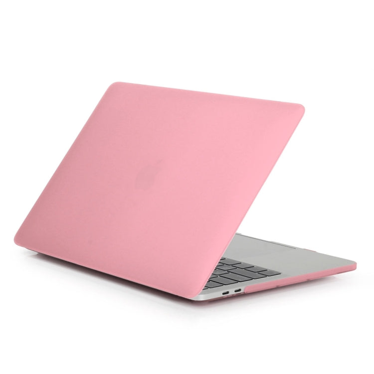 ENKAY Hat-Prince 2 in 1 Frosted Hard Shell Plastic Protective Case + Europe Version Ultra-thin TPU Keyboard Protector Cover for 2016 MacBook Pro 13.3 Inch without Touch Bar (A1708) (Pink) - MacBook Pro Cases by ENKAY | Online Shopping South Africa | PMC Jewellery | Buy Now Pay Later Mobicred