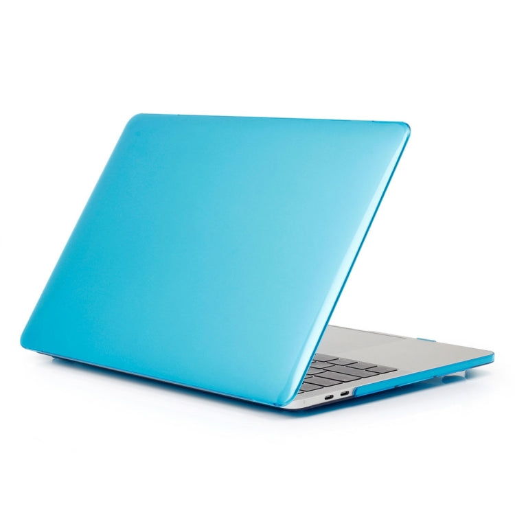 ENKAY Hat-Prince 2 in 1 Crystal Hard Shell Plastic Protective Case + Europe Version Ultra-thin TPU Keyboard Protector Cover for 2016 MacBook Pro 13.3 Inch with Touch Bar (A1706) (Baby Blue) - MacBook Pro Cases by ENKAY | Online Shopping South Africa | PMC Jewellery | Buy Now Pay Later Mobicred