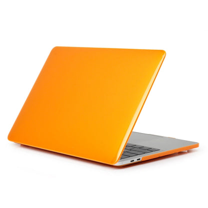 ENKAY Hat-Prince 2 in 1 Crystal Hard Shell Plastic Protective Case + Europe Version Ultra-thin TPU Keyboard Protector Cover for 2016 MacBook Pro 13.3 Inch without Touch Bar (A1708) (Orange) - MacBook Pro Cases by ENKAY | Online Shopping South Africa | PMC Jewellery | Buy Now Pay Later Mobicred