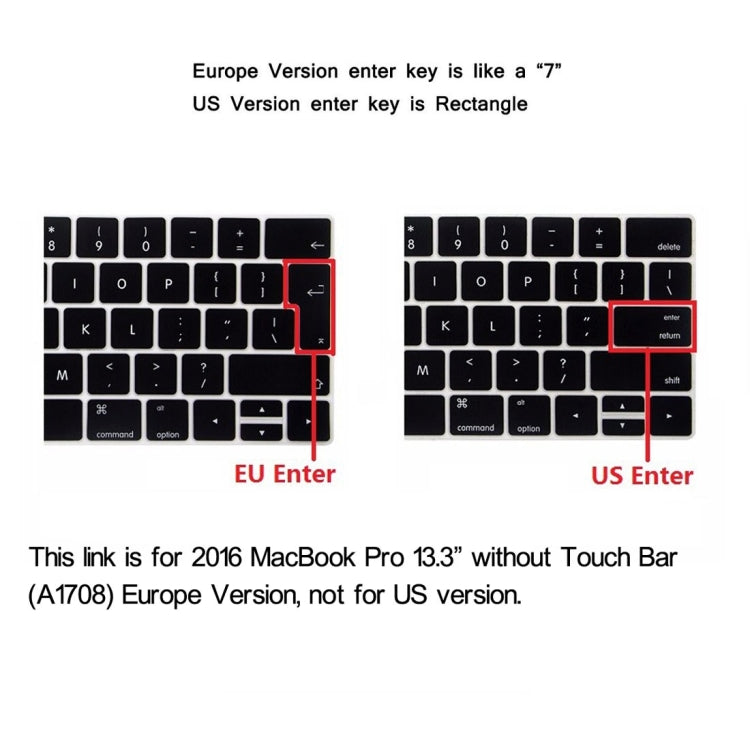 ENKAY Hat-Prince 2 in 1 Crystal Hard Shell Plastic Protective Case + Europe Version Ultra-thin TPU Keyboard Protector Cover for 2016 MacBook Pro 13.3 Inch without Touch Bar (A1708) (Orange) - MacBook Pro Cases by ENKAY | Online Shopping South Africa | PMC Jewellery | Buy Now Pay Later Mobicred