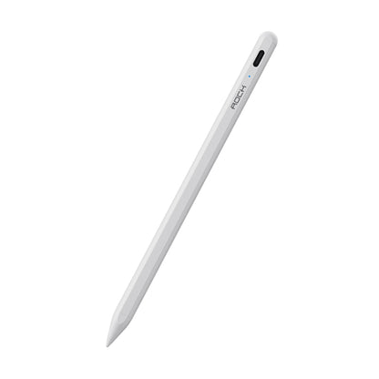 ROCK B02 For iPad Tablet PC Anti-mistouch Active Capacitive Pen Stylus Pen (White) - Stylus Pen by ROCK | Online Shopping South Africa | PMC Jewellery | Buy Now Pay Later Mobicred