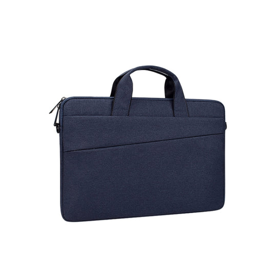 ST03S 13.3 inch Double Side Pockets Wearable Oxford Cloth Soft Handle Portable Laptop Tablet Bag(Navy Blue) - 13.3 inch by PMC Jewellery | Online Shopping South Africa | PMC Jewellery | Buy Now Pay Later Mobicred