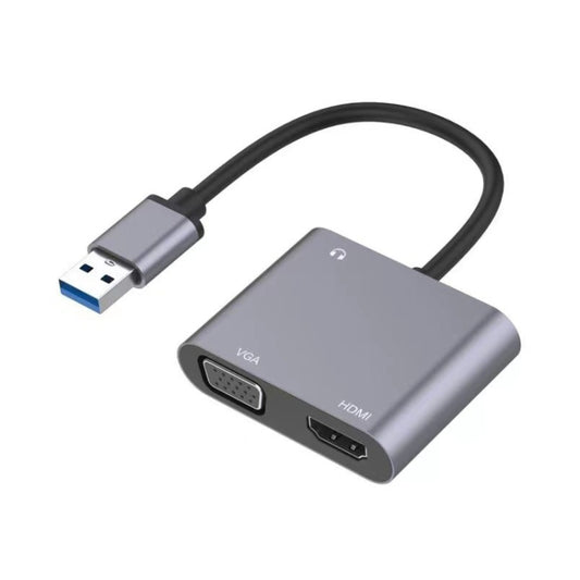 USB-C / Type-C 3.0 to HDMI / VGA Converter - Converter by PMC Jewellery | Online Shopping South Africa | PMC Jewellery | Buy Now Pay Later Mobicred