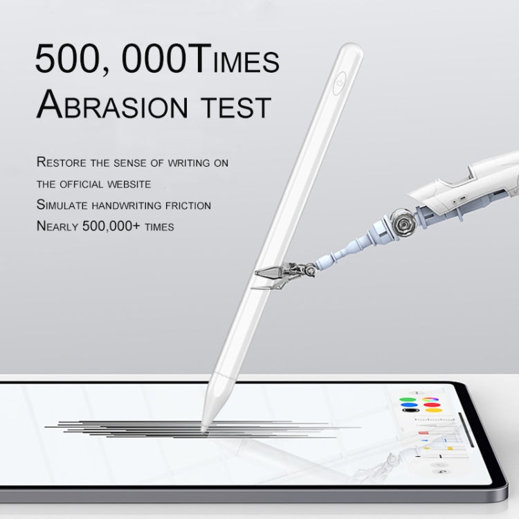 Active Capacitive Stylus Pen for iPad Series(White) - Stylus Pen by PMC Jewellery | Online Shopping South Africa | PMC Jewellery | Buy Now Pay Later Mobicred