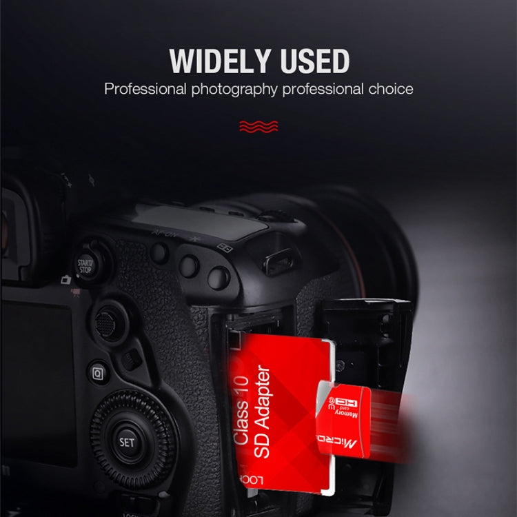 MICRODATA 128GB Class10 Red and Grey TF(Micro SD) Memory Card - Micro SD Card by MiCRODATA | Online Shopping South Africa | PMC Jewellery | Buy Now Pay Later Mobicred