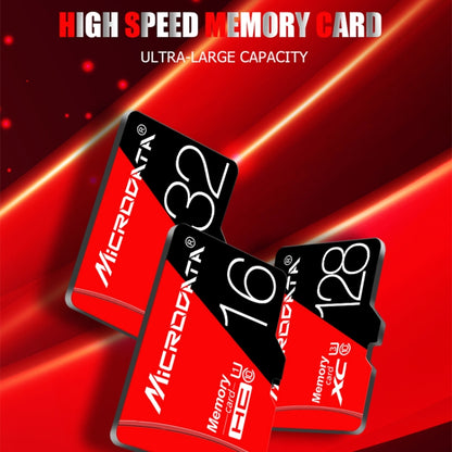 MICRODATA 128GB High Speed U3 Red and Black TF(Micro SD) Memory Card - Micro SD Card by MiCRODATA | Online Shopping South Africa | PMC Jewellery | Buy Now Pay Later Mobicred