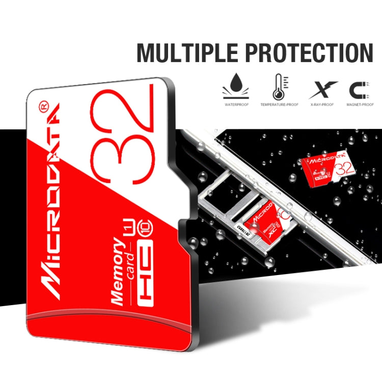 MICRODATA 256GB High Speed U3 Red and White TF(Micro SD) Memory Card - Micro SD Card by MiCRODATA | Online Shopping South Africa | PMC Jewellery | Buy Now Pay Later Mobicred