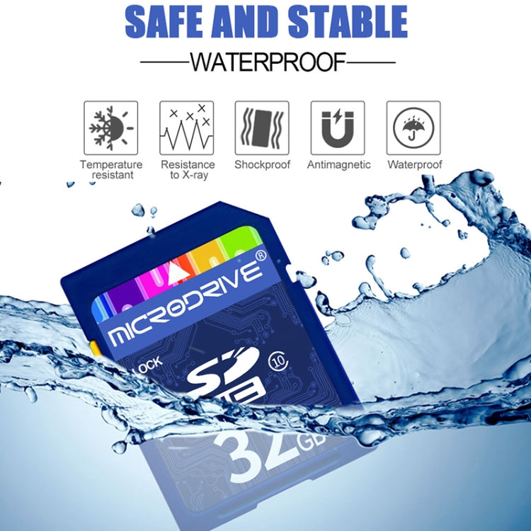 Microdrive 64GB High Speed Class 10 SD Memory Card for All Digital Devices with SD Card Slot - SD Card by PMC TechLife | Online Shopping South Africa | PMC TechLife | Buy Now Pay Later Mobicred