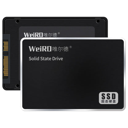 WEIRD S500 256GB 2.5 inch SATA3.0 Solid State Drive for Laptop, Desktop - External Solid State Drives by PMC Jewellery | Online Shopping South Africa | PMC Jewellery | Buy Now Pay Later Mobicred