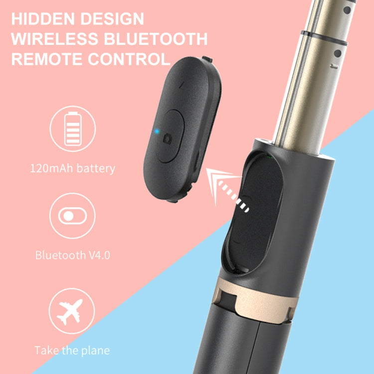 Q03 Bluetooth Remote Control Tripod Selfie Stick Phone Holder (White) - Selfie Light by PMC TechLife | Online Shopping South Africa | PMC TechLife | Buy Now Pay Later Mobicred