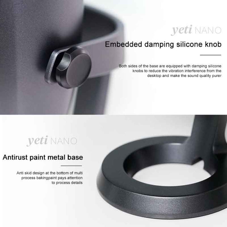 Logitech Blue Yeti Nano Condenser Digital USB Live Broadcast Microphone (Grey) - Microphone by Logitech | Online Shopping South Africa | PMC TechLife | Buy Now Pay Later Mobicred