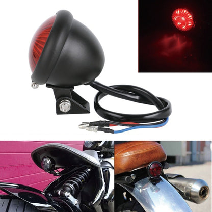 Speedpark 12V Motorcycle Modified Tail Light Brake Light for Harley(Black Red) - Signal Lights by Speedpark | Online Shopping South Africa | PMC Jewellery | Buy Now Pay Later Mobicred