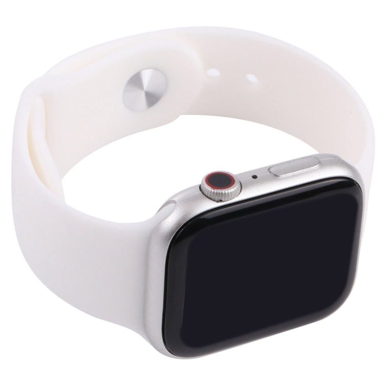 For Apple Watch Series 7 45mm Black Screen Non-Working Fake Dummy Display Model (White) - Watch Model by PMC Jewellery | Online Shopping South Africa | PMC Jewellery | Buy Now Pay Later Mobicred