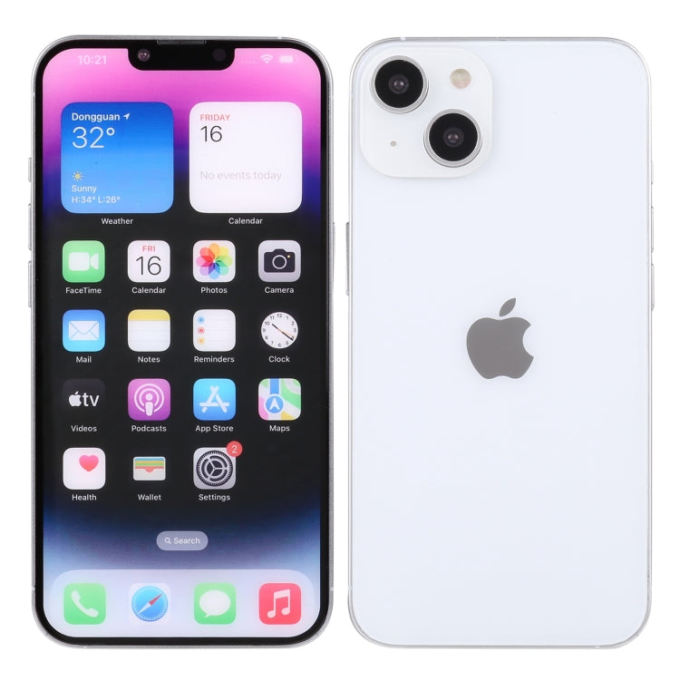 For iPhone 14 Color Screen Non-Working Fake Dummy Display Model(Starlight) - For iPhone & iPad by PMC TechLife | Online Shopping South Africa | PMC TechLife