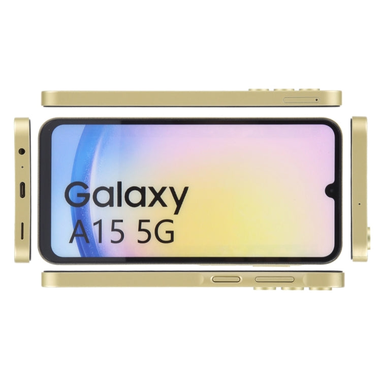 For Samsung Galaxy A15 5G Color Screen Non-Working Fake Dummy Display Model (Yellow) - For Galaxy by PMC Jewellery | Online Shopping South Africa | PMC Jewellery | Buy Now Pay Later Mobicred