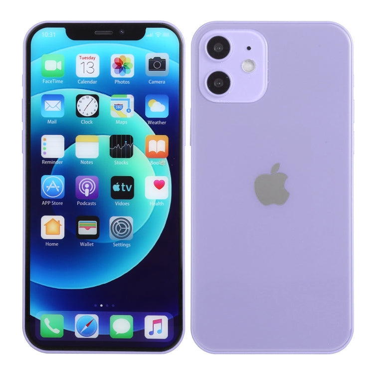 For iPhone 12 mini Color Screen Non-Working Fake Dummy Display Model (Purple) - For iPhone & iPad by PMC Jewellery | Online Shopping South Africa | PMC Jewellery | Buy Now Pay Later Mobicred