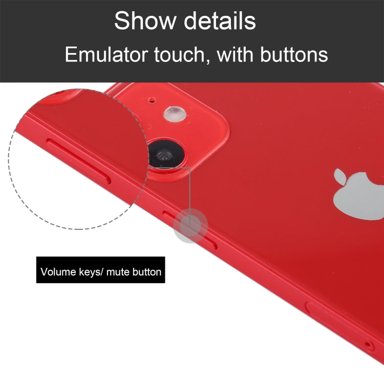 For iPhone 12 mini Color Screen Non-Working Fake Dummy Display Model (Red) - For iPhone & iPad by PMC Jewellery | Online Shopping South Africa | PMC Jewellery | Buy Now Pay Later Mobicred