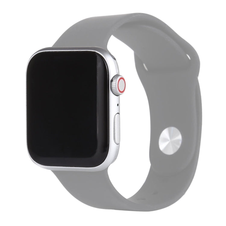 For Apple Watch Series 6 40mm Black Screen Non-Working Fake Dummy Display Model, For Photographing Watch-strap, No Watchband(Silver) - Watch Model by PMC Jewellery | Online Shopping South Africa | PMC Jewellery | Buy Now Pay Later Mobicred