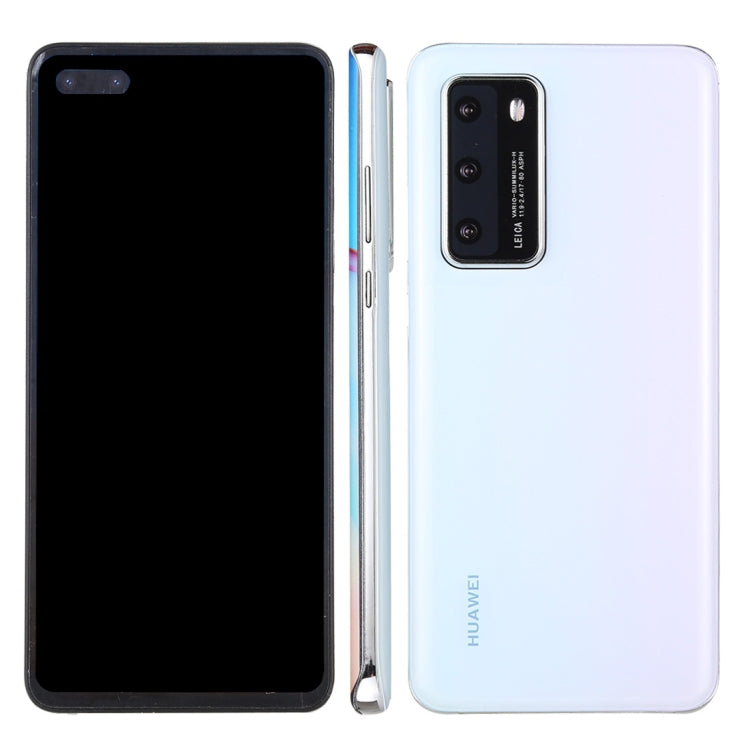 For Huawei P40 5G Black Screen Non-Working Fake Dummy Display Model (White) - For Huawei by PMC Jewellery | Online Shopping South Africa | PMC Jewellery | Buy Now Pay Later Mobicred