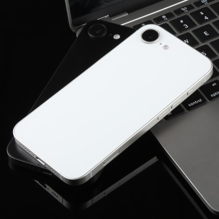 For iPhone 16e Black Screen Non-Working Fake Dummy Display Model (White) - For iPhone & iPad by PMC TechLife | Online Shopping South Africa | PMC TechLife | Buy Now Pay Later Mobicred