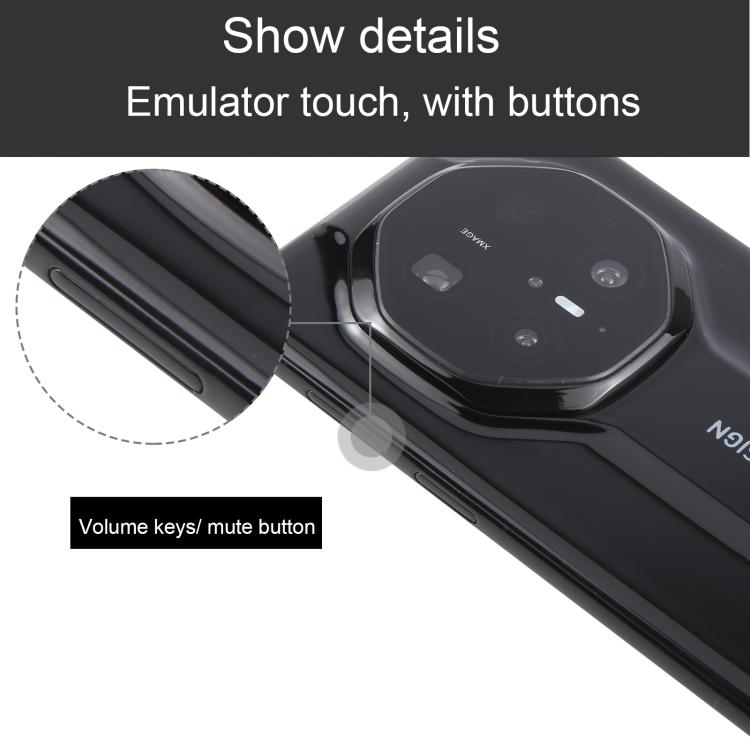 For Huawei Mate 70 RS Color Screen Non-Working Fake Dummy Display Model (Black) - For Huawei by PMC TechLife | Online Shopping South Africa | PMC TechLife | Buy Now Pay Later Mobicred