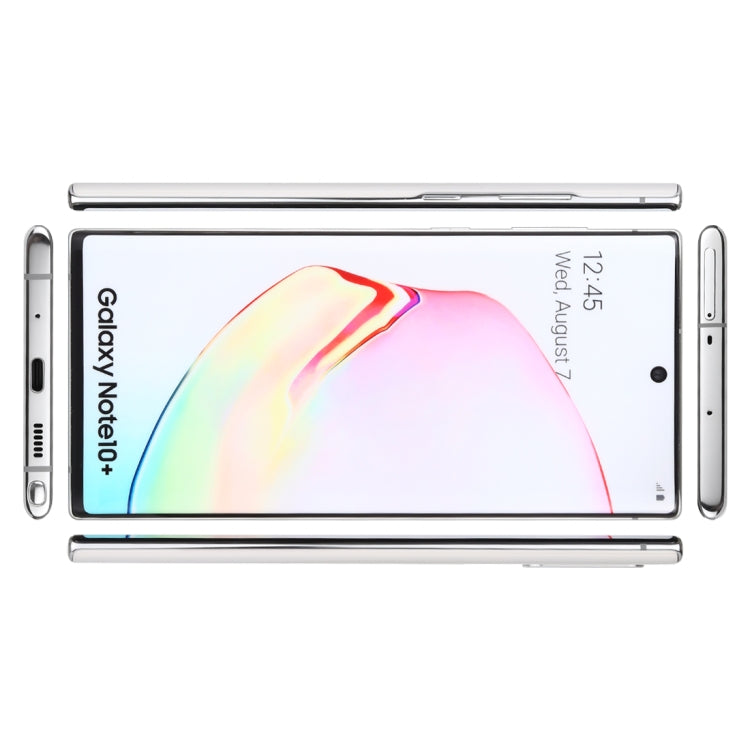 For Galaxy Note 10 + Original Color Screen Non-Working Fake Dummy Display Model (White) - For Galaxy by PMC Jewellery | Online Shopping South Africa | PMC Jewellery | Buy Now Pay Later Mobicred