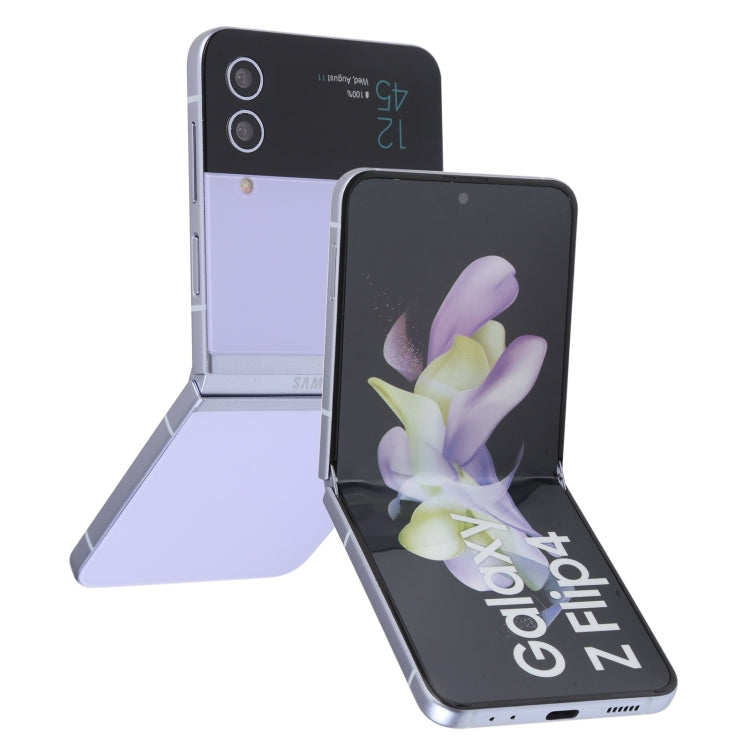 For Samsung Galaxy Z Flip4 Color Screen Non-Working Fake Dummy Display Model (Purple) - For Galaxy by PMC Jewellery | Online Shopping South Africa | PMC Jewellery | Buy Now Pay Later Mobicred