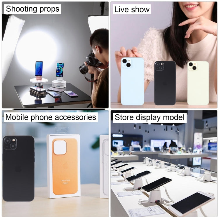 For iPhone 15 Black Screen Non-Working Fake Dummy Display Model (Pink) - free shipping - PMC Jewellery - Order now!