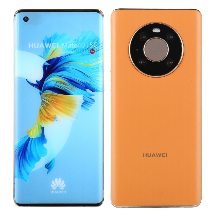 For Huawei Mate 40 5G Color Screen Non-Working Fake Dummy Display Model (Orange) - For Huawei by PMC Jewellery | Online Shopping South Africa | PMC Jewellery | Buy Now Pay Later Mobicred