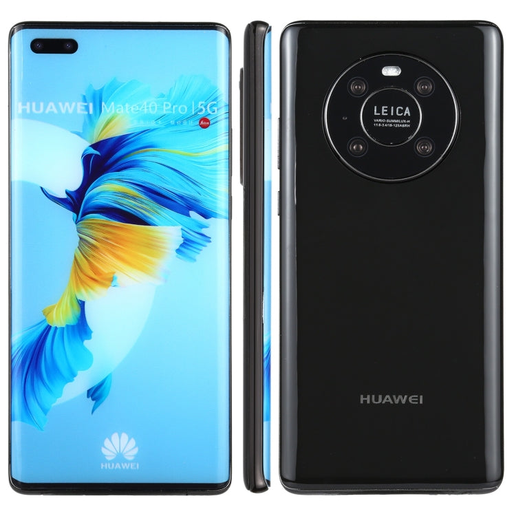 For Huawei Mate 40 Pro 5G Color Screen Non-Working Fake Dummy Display Model(Jet Black) - For Huawei by PMC Jewellery | Online Shopping South Africa | PMC Jewellery | Buy Now Pay Later Mobicred