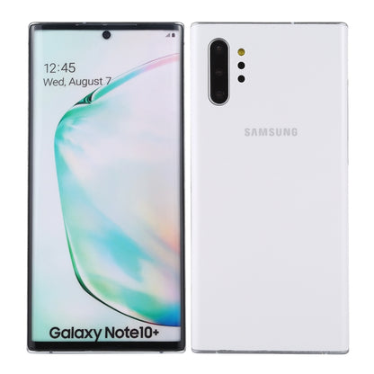 For Galaxy Note 10 + Color Screen Non-Working Fake Dummy Display Model (White) - For Galaxy by PMC Jewellery | Online Shopping South Africa | PMC Jewellery | Buy Now Pay Later Mobicred