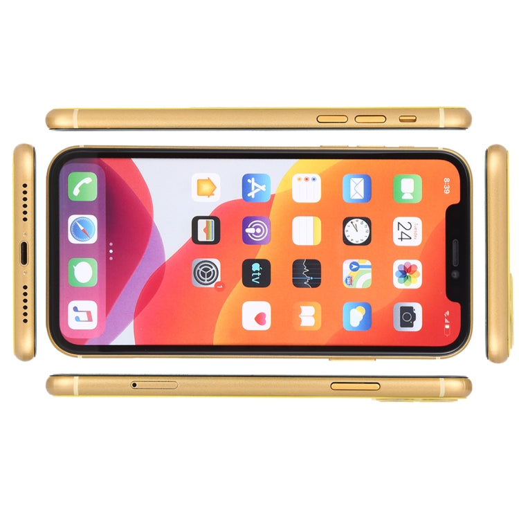 For iPhone 11 Color Screen Non-Working Fake Dummy Display Model (Yellow) - For iPhone & iPad by PMC Jewellery | Online Shopping South Africa | PMC Jewellery | Buy Now Pay Later Mobicred