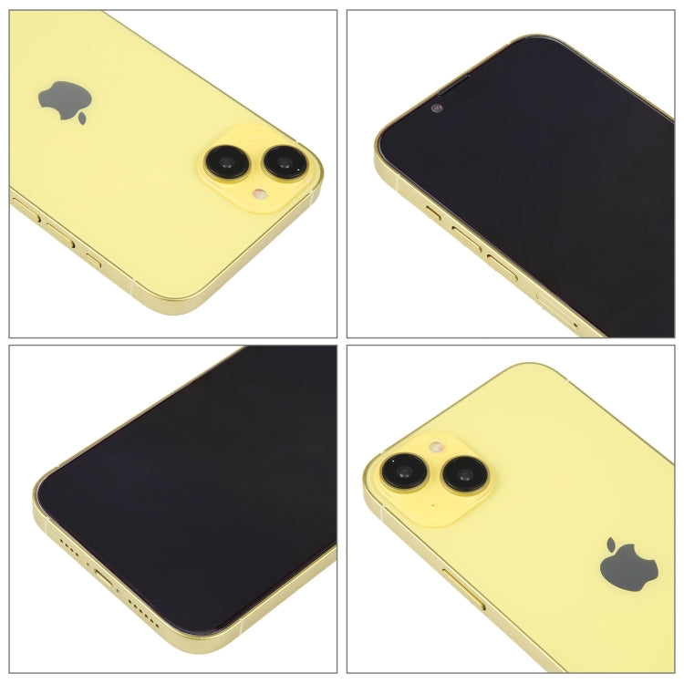 For iPhone 14 Plus Black Screen Non-Working Fake Dummy Display Model (Yellow) - For iPhone & iPad by PMC TechLife | Online Shopping South Africa | PMC TechLife | Buy Now Pay Later Mobicred